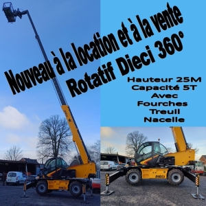 Photo de Dieci rotatif 360° Pegasus 50.25